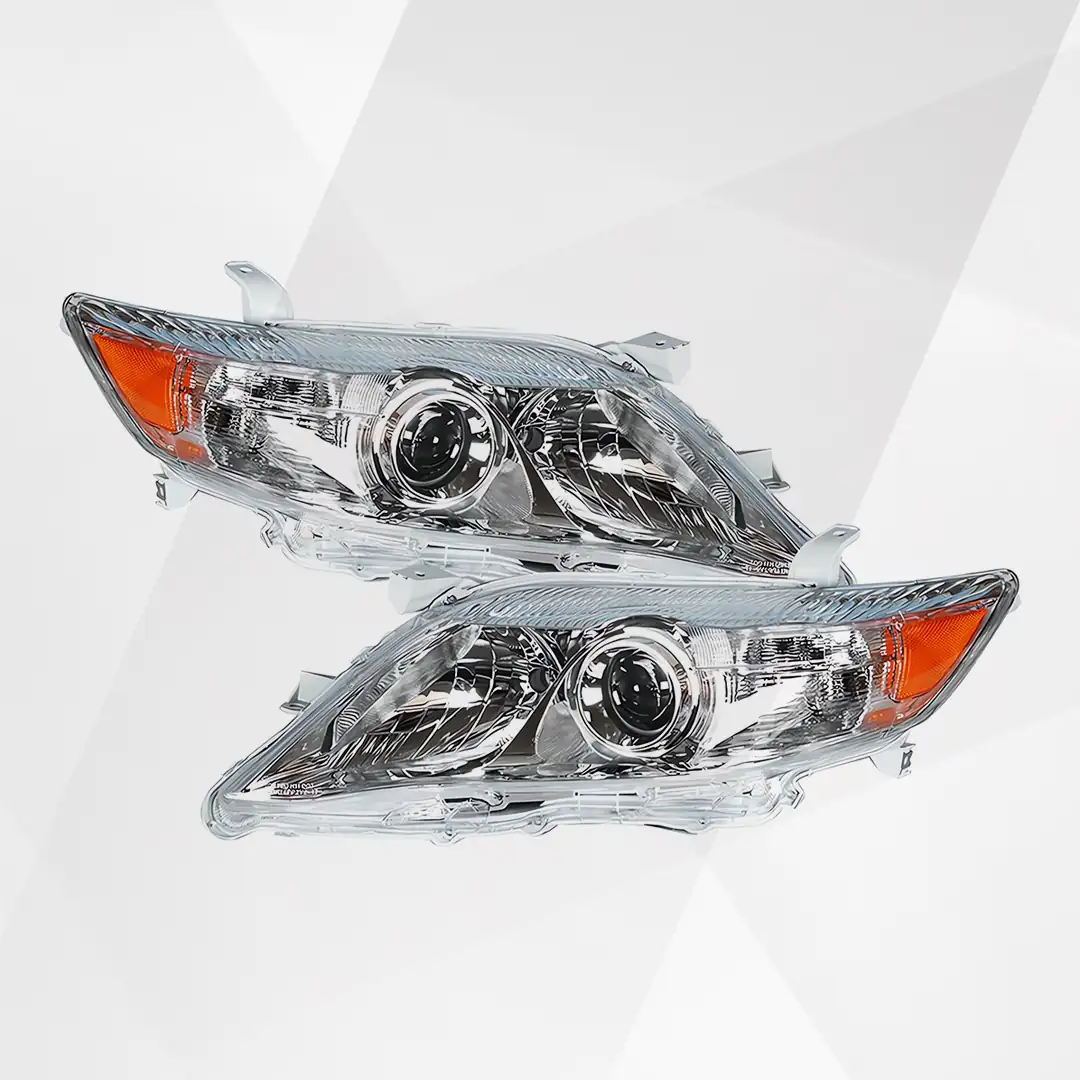 Toyota Camry Projector Headlight Assembly Pair 2010-2011 Driver & Passenger Side