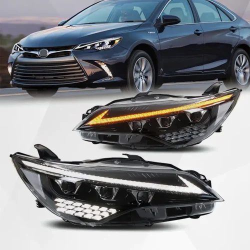 Toyota Camry LED Headlights with DRL Start-Up Animation 2015-2017