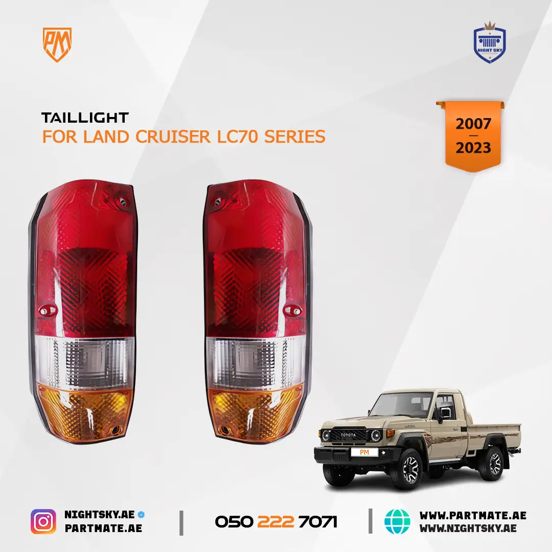 Toyota Land Cruiser 70 Series Rear Tail Light Brake Lamp FJ70 FJ75 FJ76 LJ78 LJ79 - Image 2