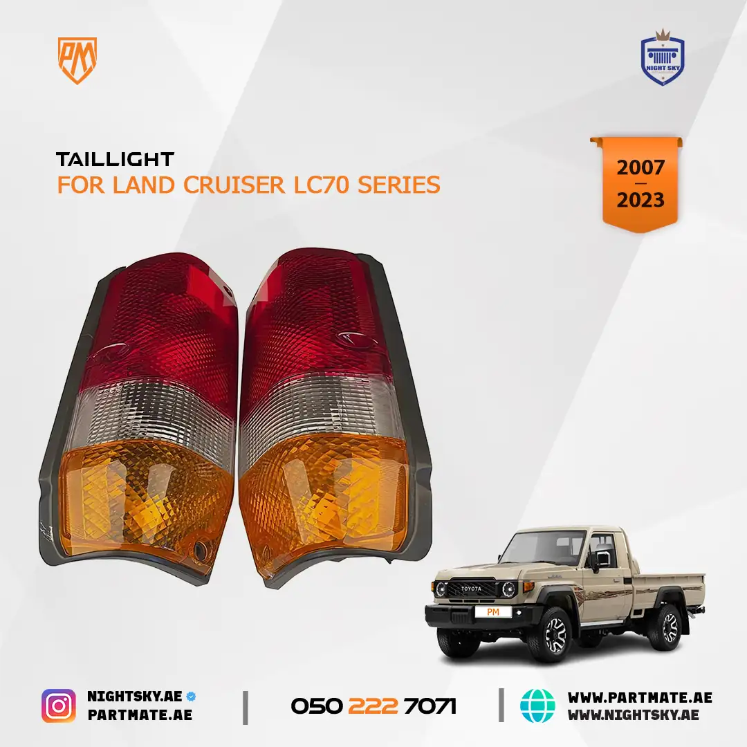 Toyota Land Cruiser 70 Series Rear Tail Light Brake Lamp FJ70 FJ75 FJ76 LJ78 LJ79 - Image 4