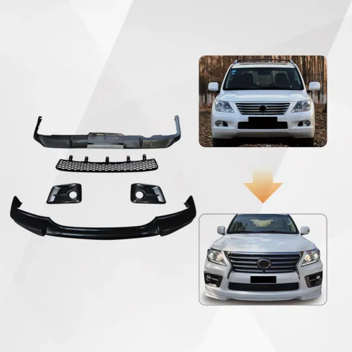 Lexus LX570 Sport Body Kit Pearl White & Black 2013-2015