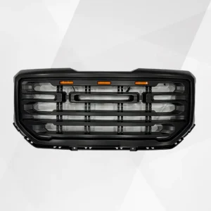 GMC Sierra 1500 Matte Black Front Grille ABS 2016-2018
