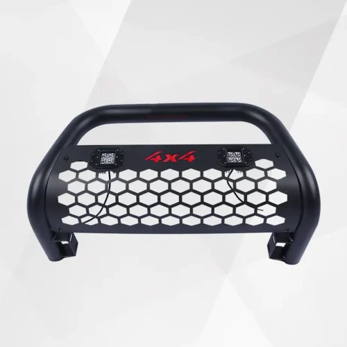 Toyota Hilux Revo Black Steel Grille Guard Bull Bar 2016-Up