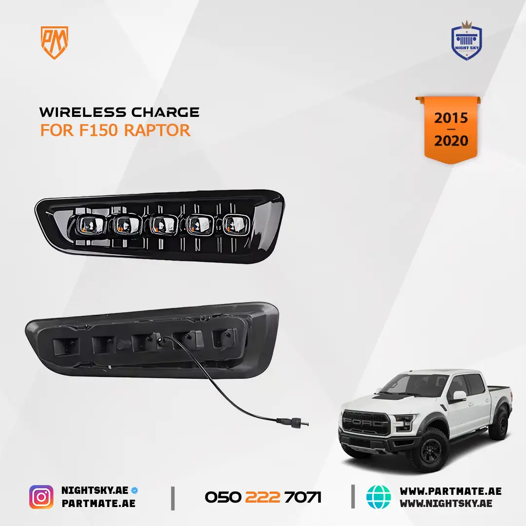 Ford F150 Raptor LED DRL Fog Light Kit White Amber Switchback 2015-2020 - Image 4