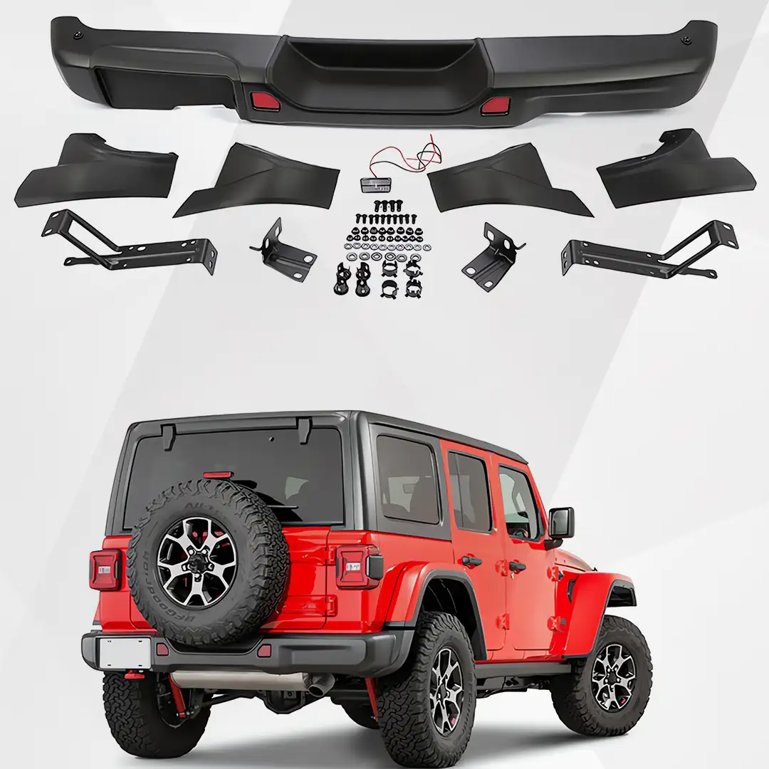 Jeep Wrangler JL 10th Anniversary Steel Rear Bumper 2018-2025